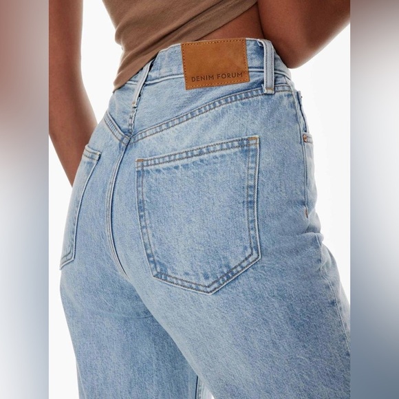 Denim Forum by Aritzia jeans-The Boyfriend High Rise Loose size 28-Retail $110 - Picture 2 of 12